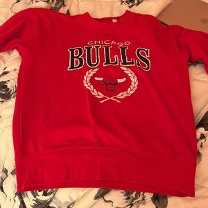 American Eagle Tailgate Chicago Bulls Pullover Sweatshirt XS